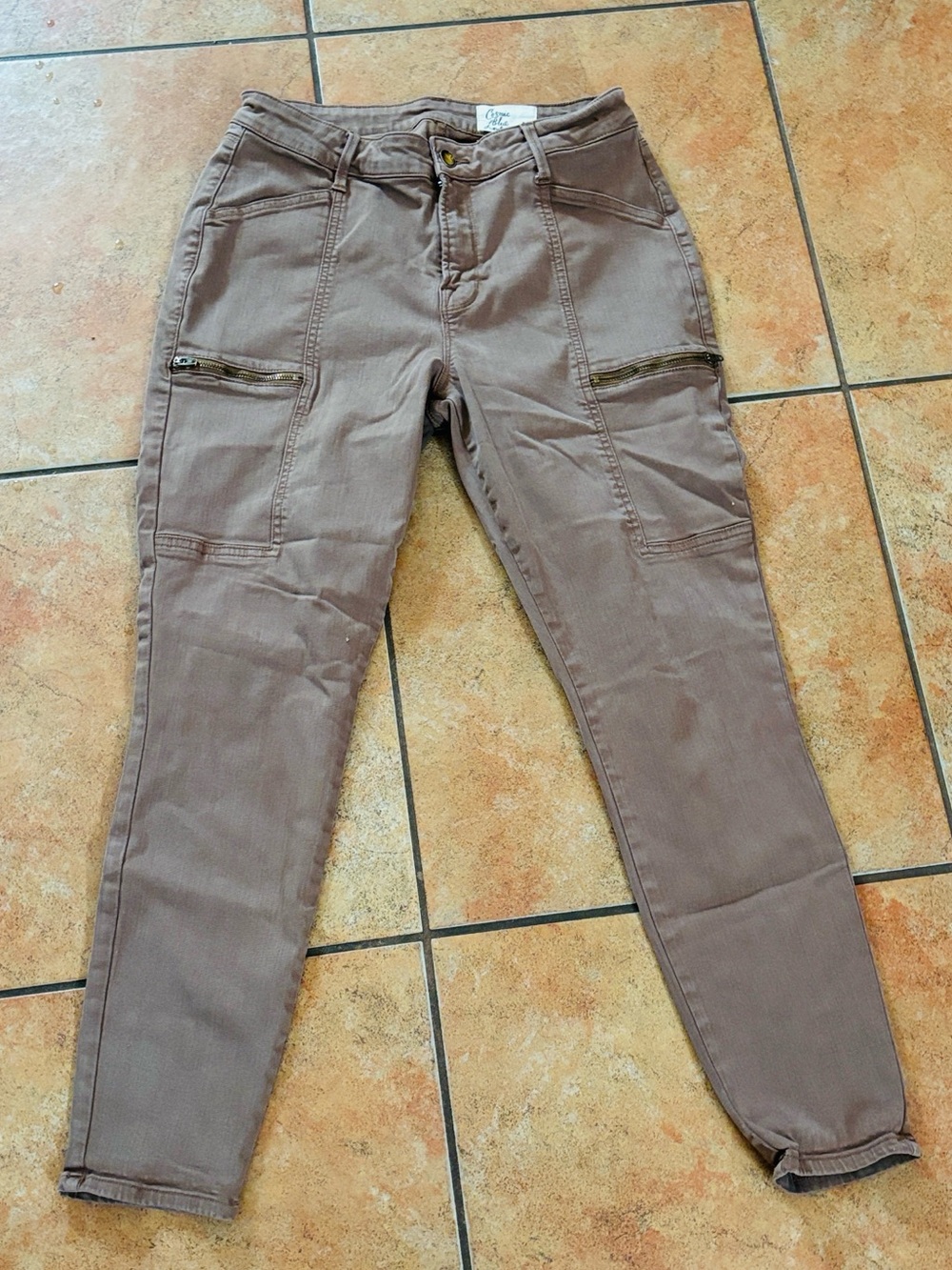 Cosmic Blue Love Cargo Pants Size 30